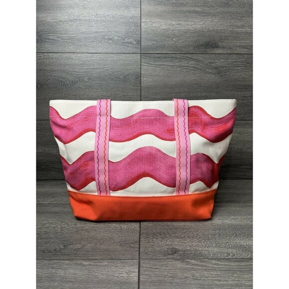 Isaac Mizrahi Live! CRAYOLA Wed Handle Tote Pink Multi, One size - Picture 7 of 12